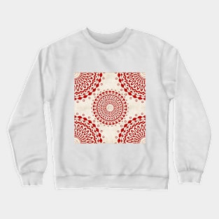 Henna mandala pattern Crewneck Sweatshirt